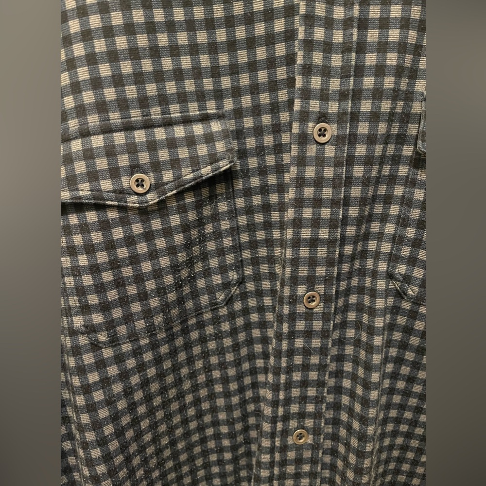 Johnston & Murphy Double Layer Button-Front Knit … - image 3